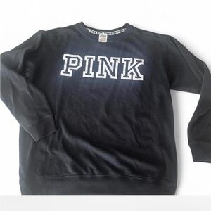 Victoria's Secret PINK versatile women’s black sweatshirt size small